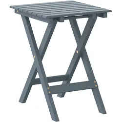 vidaXL, Gartenbeistelltisch + Gartenservierwagen, Ledger