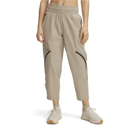UNDER ARMOUR Unstoppable Ankle Jogginghose Damen 299 - city khaki/black S