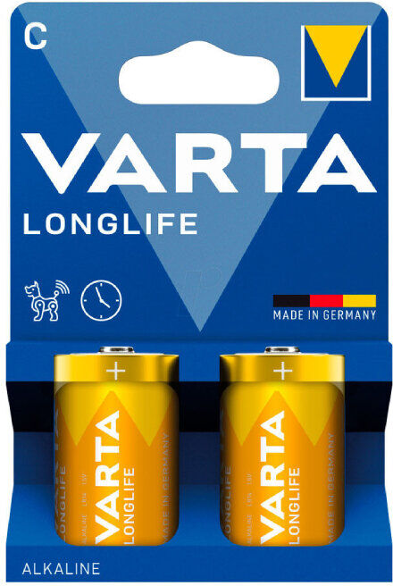 PILHA VARTA LONGLIFE LR14 BL2