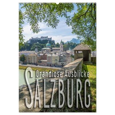 SALZBURG Grandiose Ausblicke (Wandkalender 2026 DIN A2 hoch), CALVENDO Monatskalender