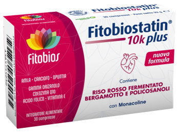 FITOBIOS Srl Fitobiostatin 10k Plus 30 Compresse - Integratore per il Benessere Generale