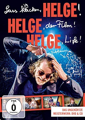 Helge Schneider - Helge Schneider - Lass knacken, HELGE, HELGE, der Film! HELGE Life! (DVD + CD) - Preis vom 30.09.2026 09:01:18 h