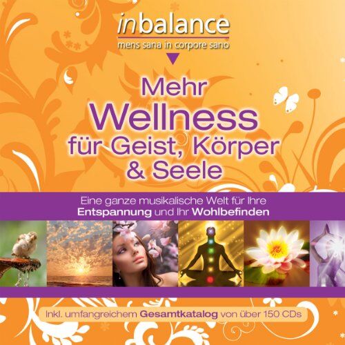Various - Inbalance-Mehr Wellness für Geist,Körper & Seele - Preis vom 10.10.2026 11:48:34 h