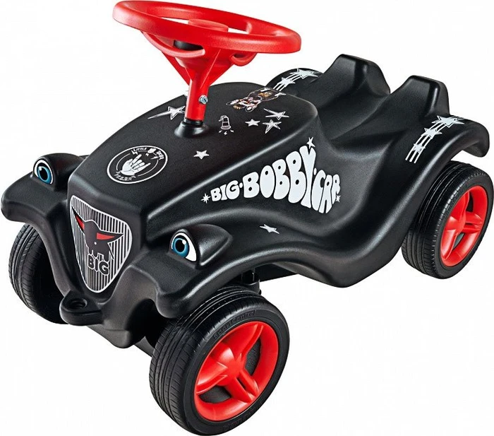 Simba-Dickie Bobby Car Classic Little Rocker (schwarz/rot)