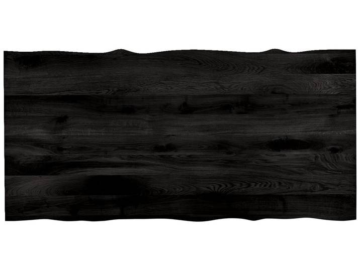 Valdera Tischplatte MEMORY, schwarz, Massivholz