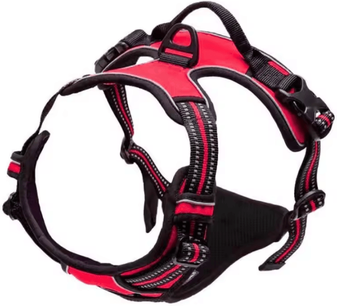 Uplift Curations No Pull Dog Harness With Front Clip Dog Harness, Heavy Duty Reflective And Easy Control Handle For Large Dog Walking red xl