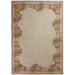 WOLLTEPPICH DAISY, floral, Bunt, 160 x 230 cm
