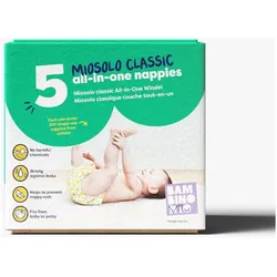 Bambino Mio miosolo classic All-in-One Stoffwindel 5er Box (5 Stk.)
