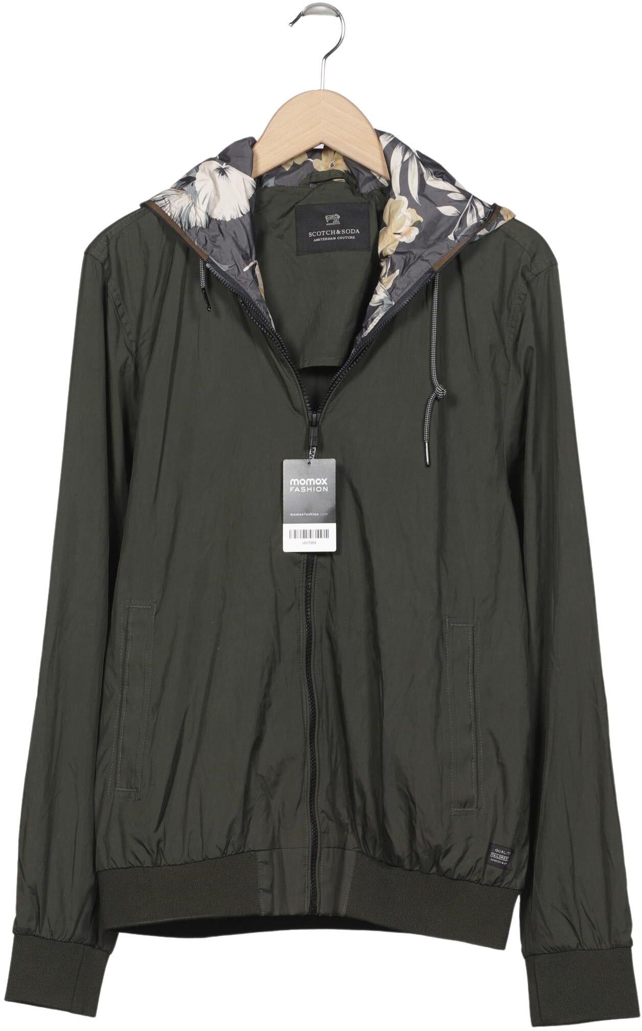 Scotch & Soda Herren Jacke, Grün, Gr. L, Synthetik - Second Hand