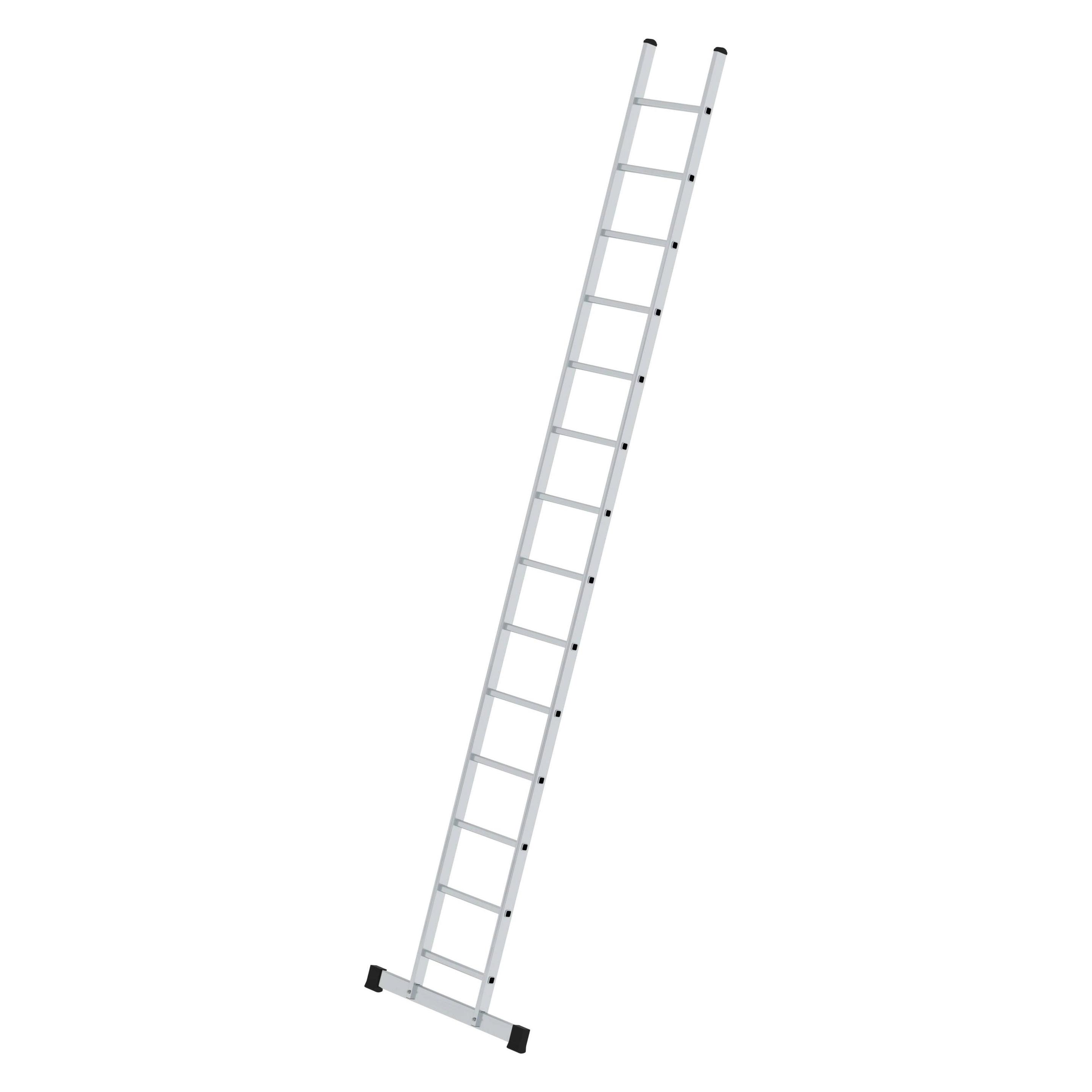 Munk Sprossen-Anlegeleiter mit Standard-Traverse 14-Sprossen (Anlegeleiter, 300 cm) (010114)