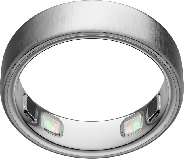 Oura Ring 5 Maat 7 Brushed Silver