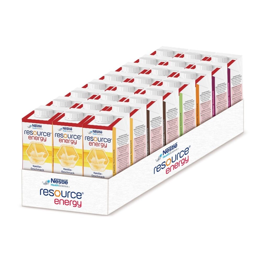 Resource Energy Mischkarton 6x4x200 ml Flüssigkeit