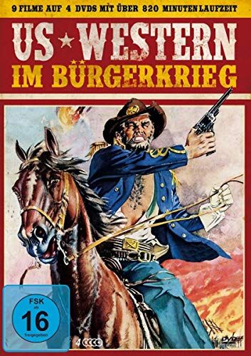 US Western - Im Bürgerkrieg [4 DVDs] - Preis vom 11.10.2026 03:10:56 h