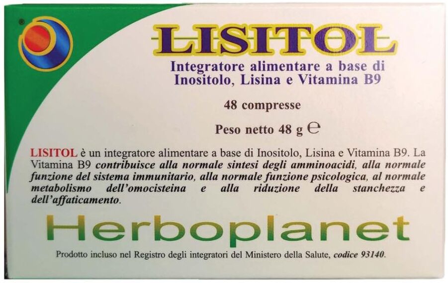 HERBOPLANET Srl LISITOL 48CPR