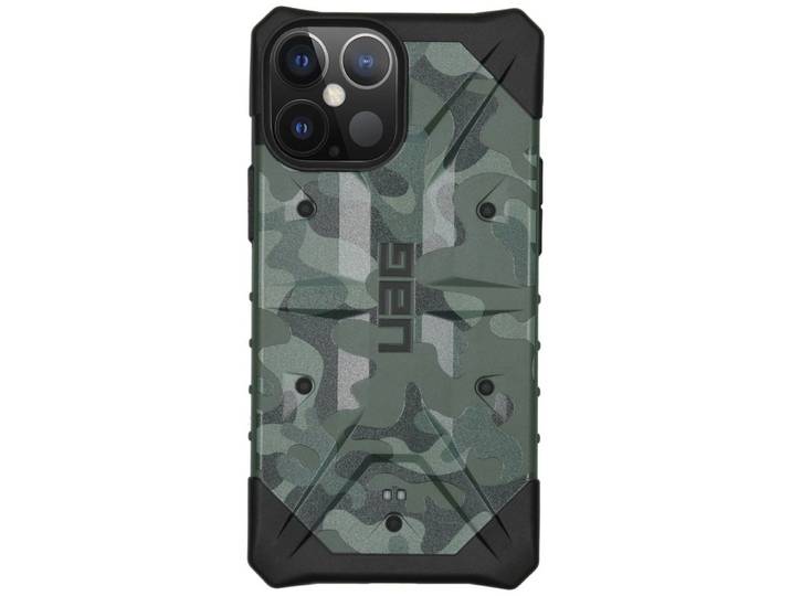 UAG Pathfinder Backcover iPhone 12 Pro Max Telefoonhoesje Groen
