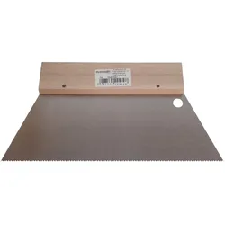 Leim Klebstoff Kleber Trapez Zahnspachtel Bodenleger 250mm x 130mm