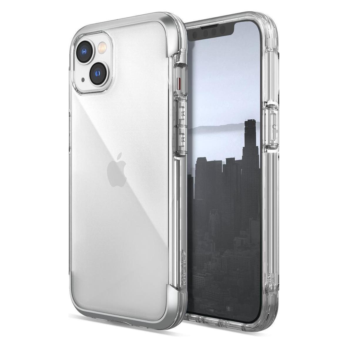 X-Doria Raptic Air Case für iPhone 14 Armored Silver Cover (Apple iPhone 14) (Raptic Air for iPhone 14 silver)
