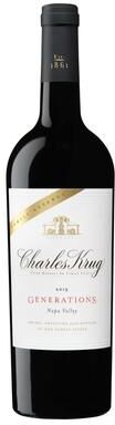 """Charles Krug""" """Charles Krug Family Reserve Generations 2019 Red Wine - California"""