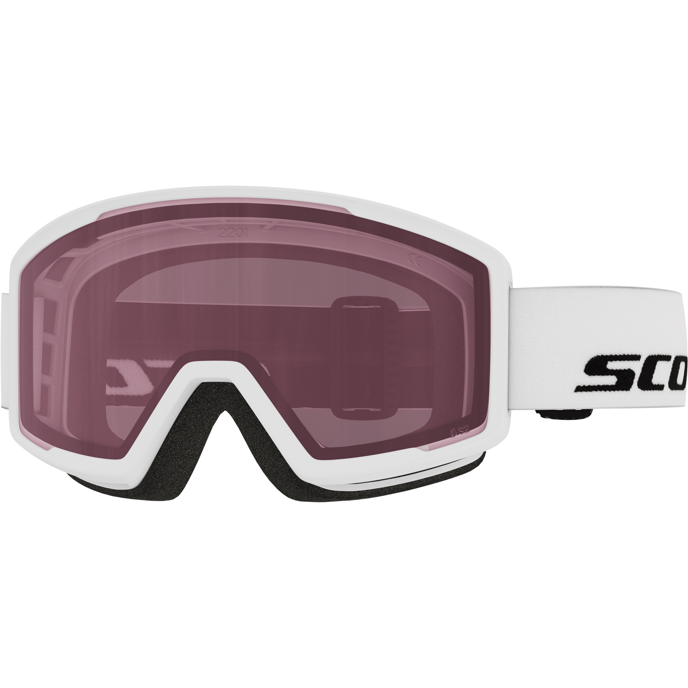 Scott Trace Compact Skibrille Skibrillen lila Freeride | Skifahren