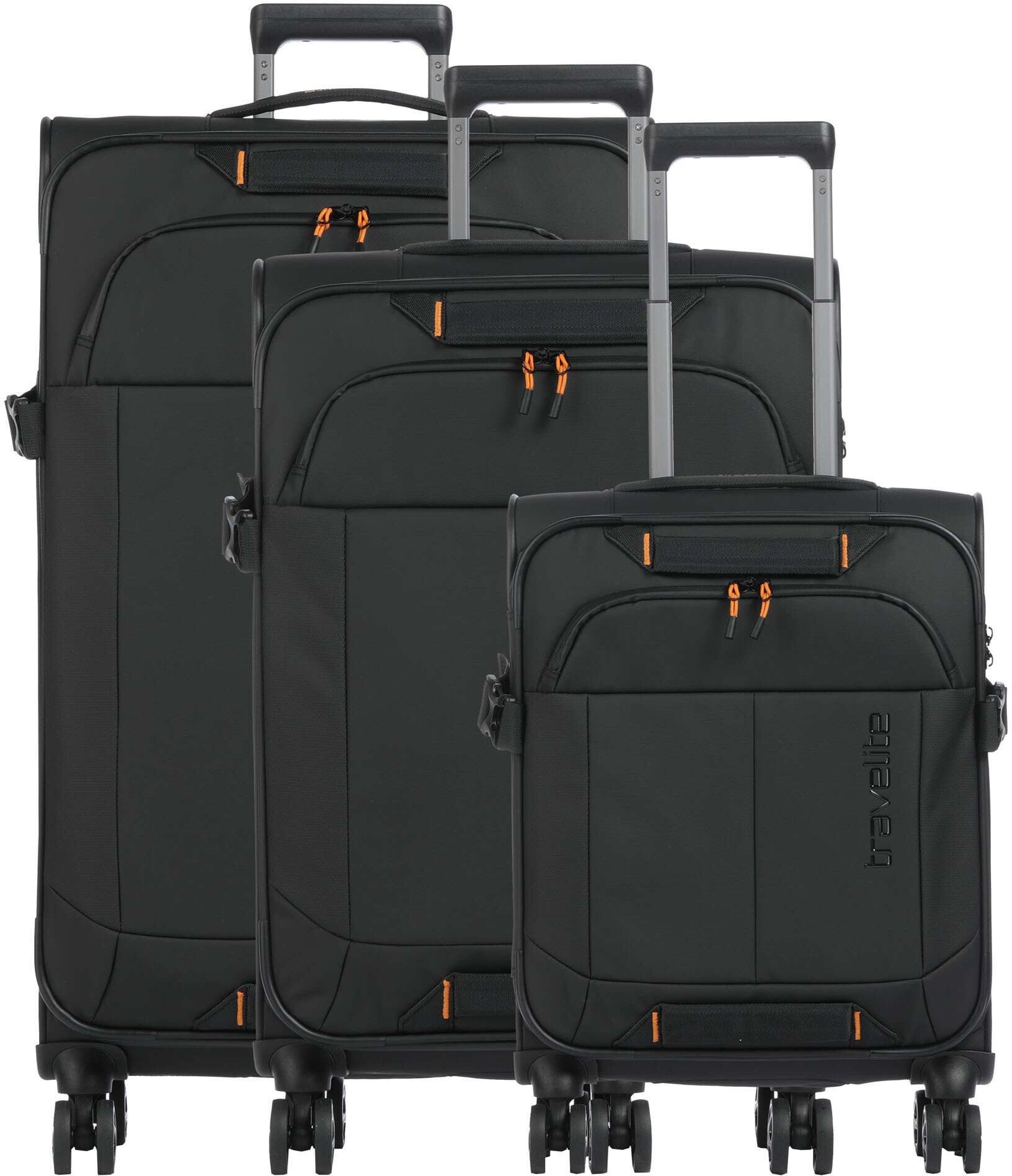Travelite Briize Kofferset, schwarz