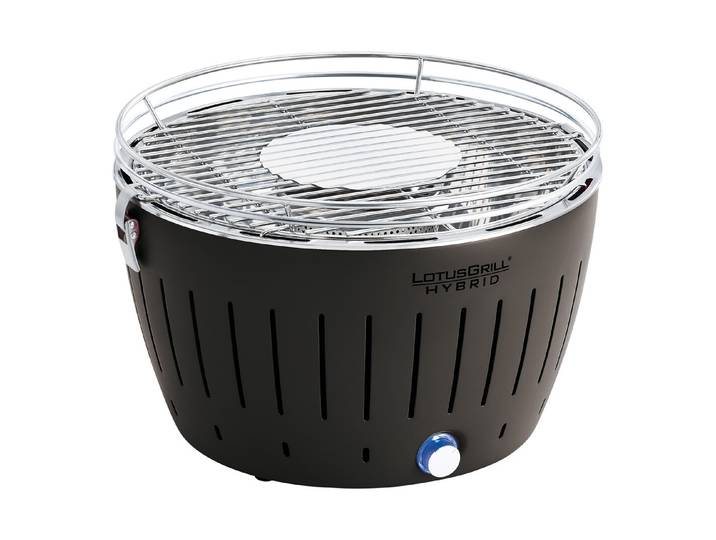 Lotusgrill Holzkohlegrill Hybrid Classic anthrazit