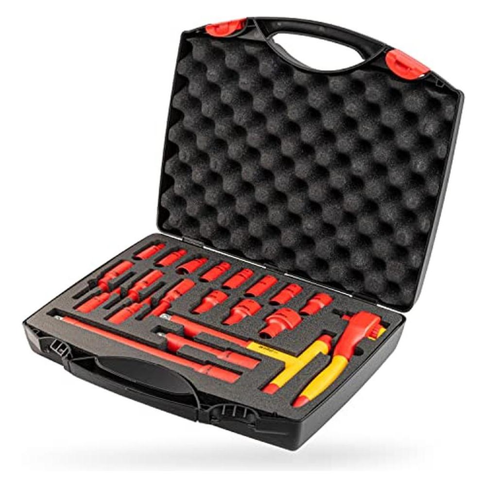 Wiha Ratschenschlüssel Set isoliert 1/2" (43024)