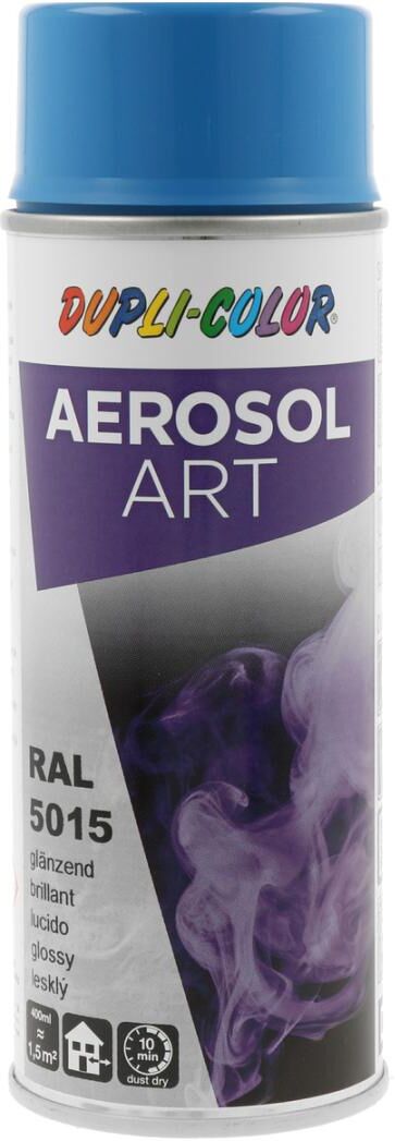 european aerosols DUPLI-COLOR Aerosol Art RAL 5015 himmelblau glanz, 400 ml