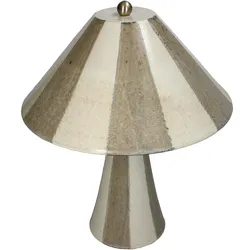 Tischleuchte STRIPES (DH 29x35 cm) - beige - DH 29x35 cm