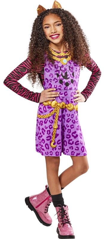 Déguisement 7-8 ans Clawdeen Wolf Classique - Rubies