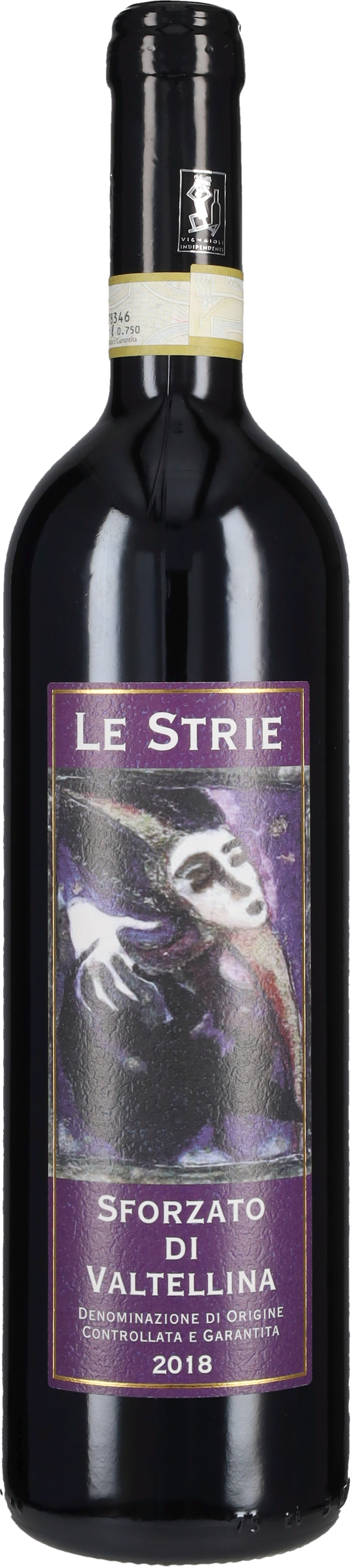 Sforzato della Valtellina Le Strie 2018