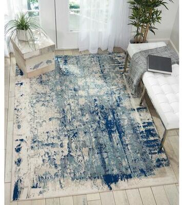Nourison Maxell Modern Abstract Distressed Area Rug
