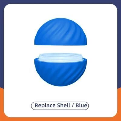 Uplift Essentials Smart Interactive Gravity Ball Automatic Moving & Jumping Game For Dogs & Cats replacement Shell Blue