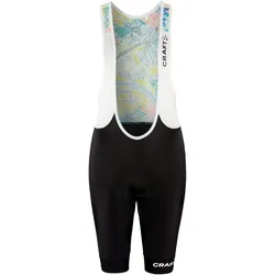 CRAFT ADV Endur Bib kurze Fahrrad-Trägerhose Damen 900007 - white/multi XL