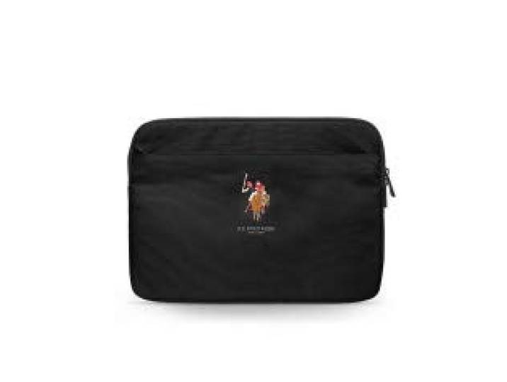 CG Mobile U.S.Polo Assn. 13 inch laptophoes compatibel met MacBook Pro 13 inch / MacBook Air 13 inch en 13 inch - Officieel gelicentieerd (zwart)