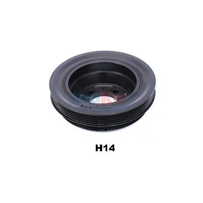 JAPKO Riemenscheibe, Kurbelwelle 122h14 für HYUNDAI