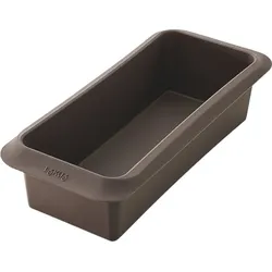 Lekue Brotform 25 cm rechteckig braun Silikon