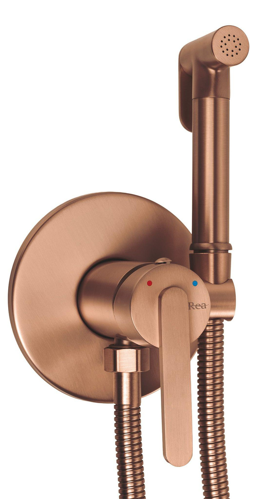 Rea Inbouw Bidetmengkraan Ontario Brush Copper