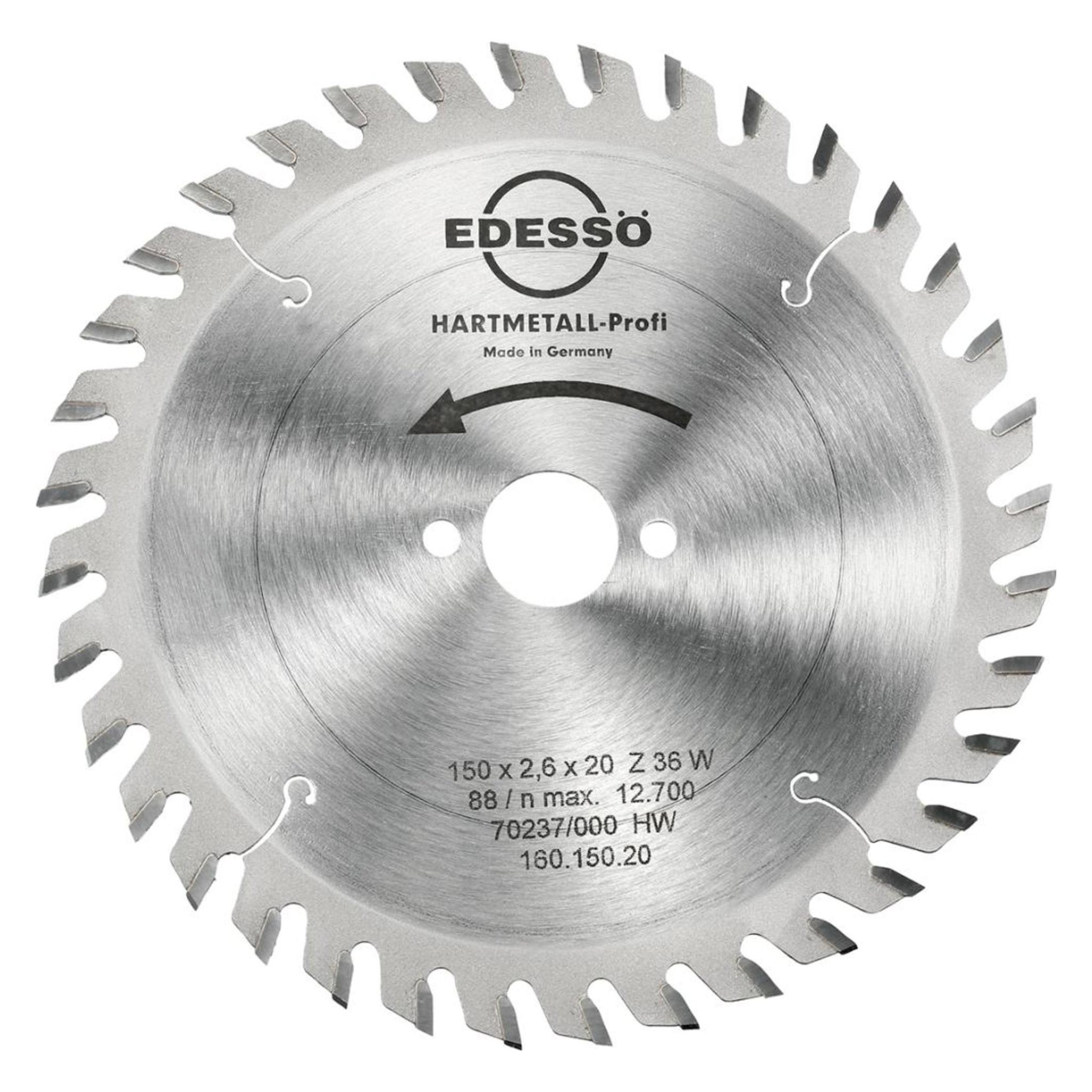 Magni Edessö Kreissägeblatt-HM Profi 150 x 20 mm, 36 Zähne, 1.601502E+7 (4010912840959)
