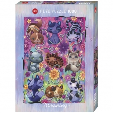 Heye Puzzle - Kitty Cats, Dreaming - Standard 1000 Teile 291412