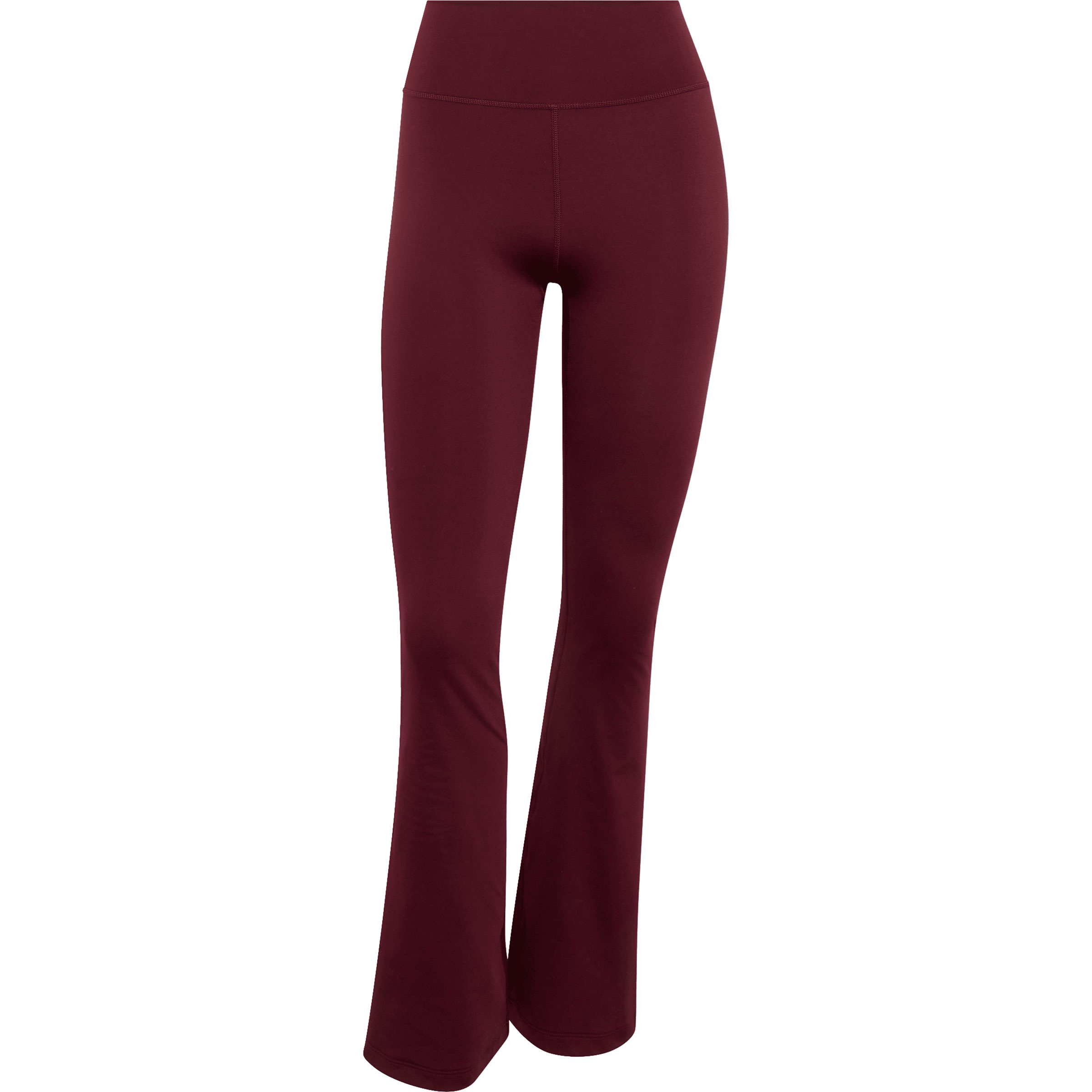 adidas Essentials Flare Tights Damen Yogahose rot Größe S Yoga Elastisch
