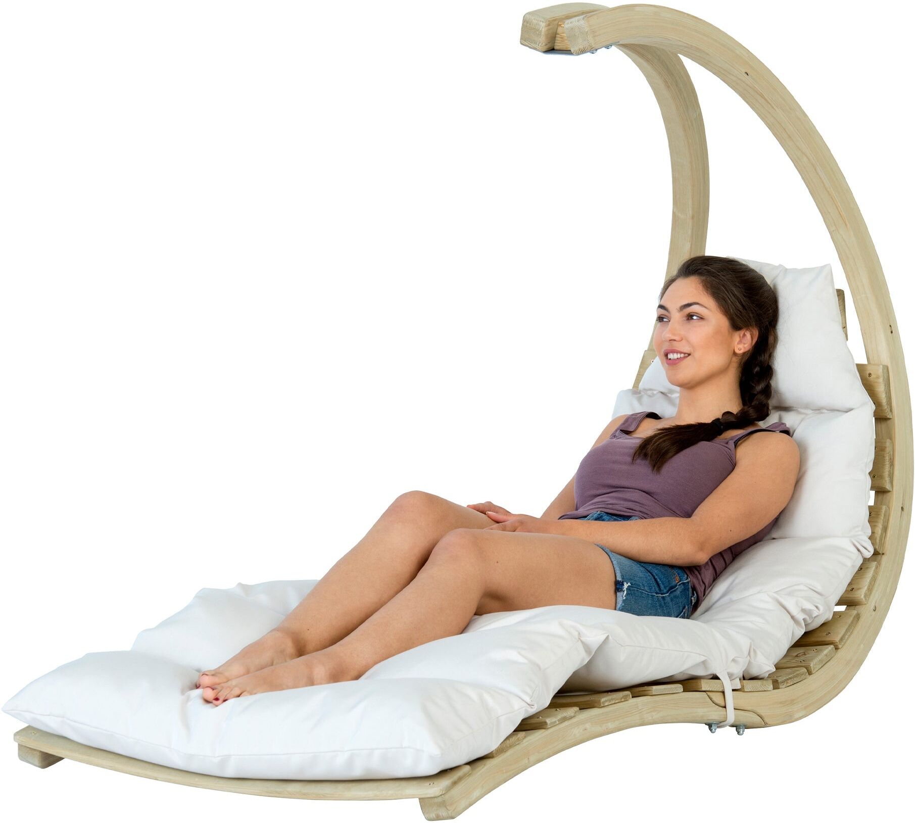 Amazonas Swing Lounger in Creme