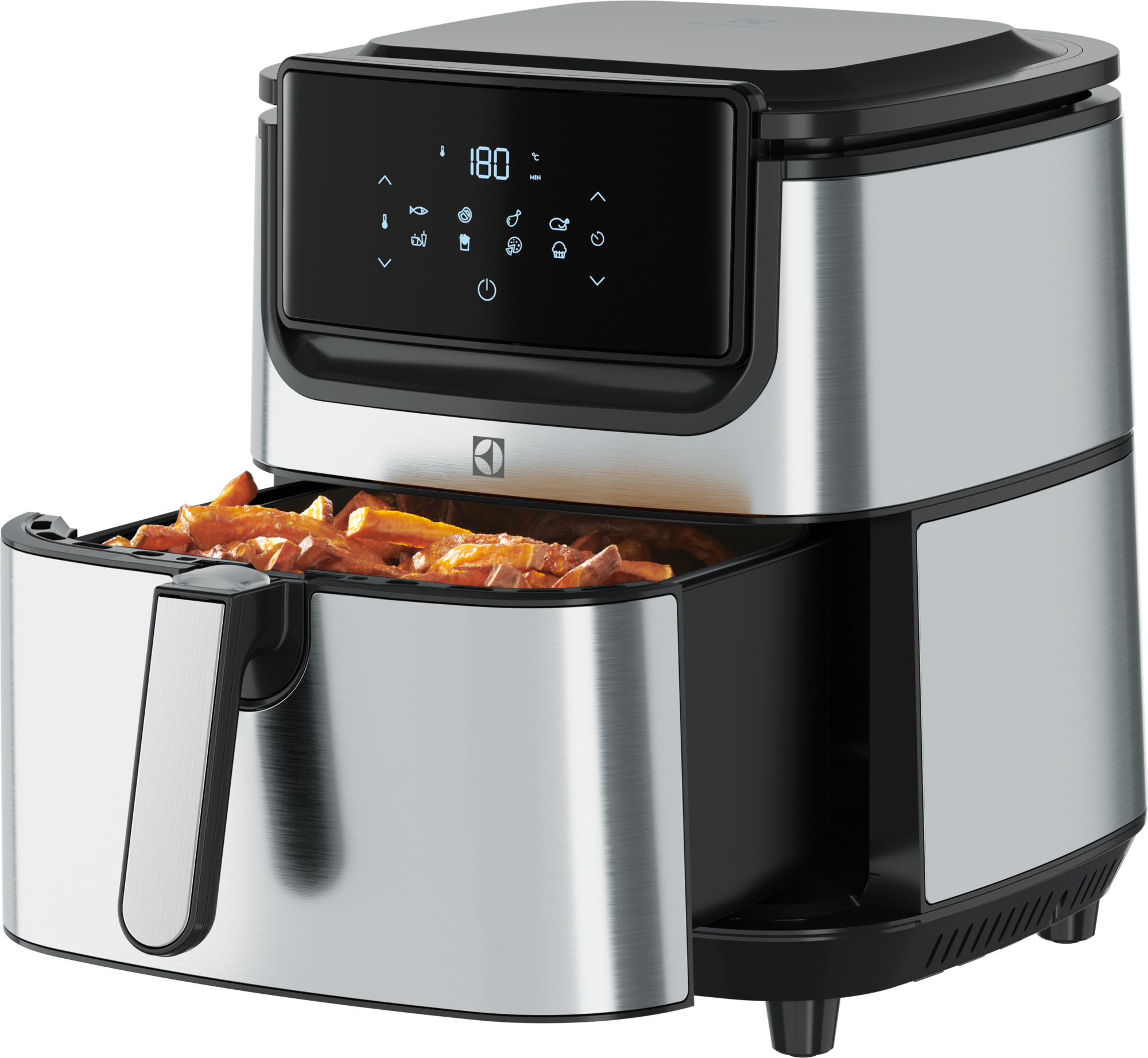 Electrolux Explore 6, Heißluftfritteuse, 5,4 l, Einzelbild, Grau, Drehregler, 0,9 m