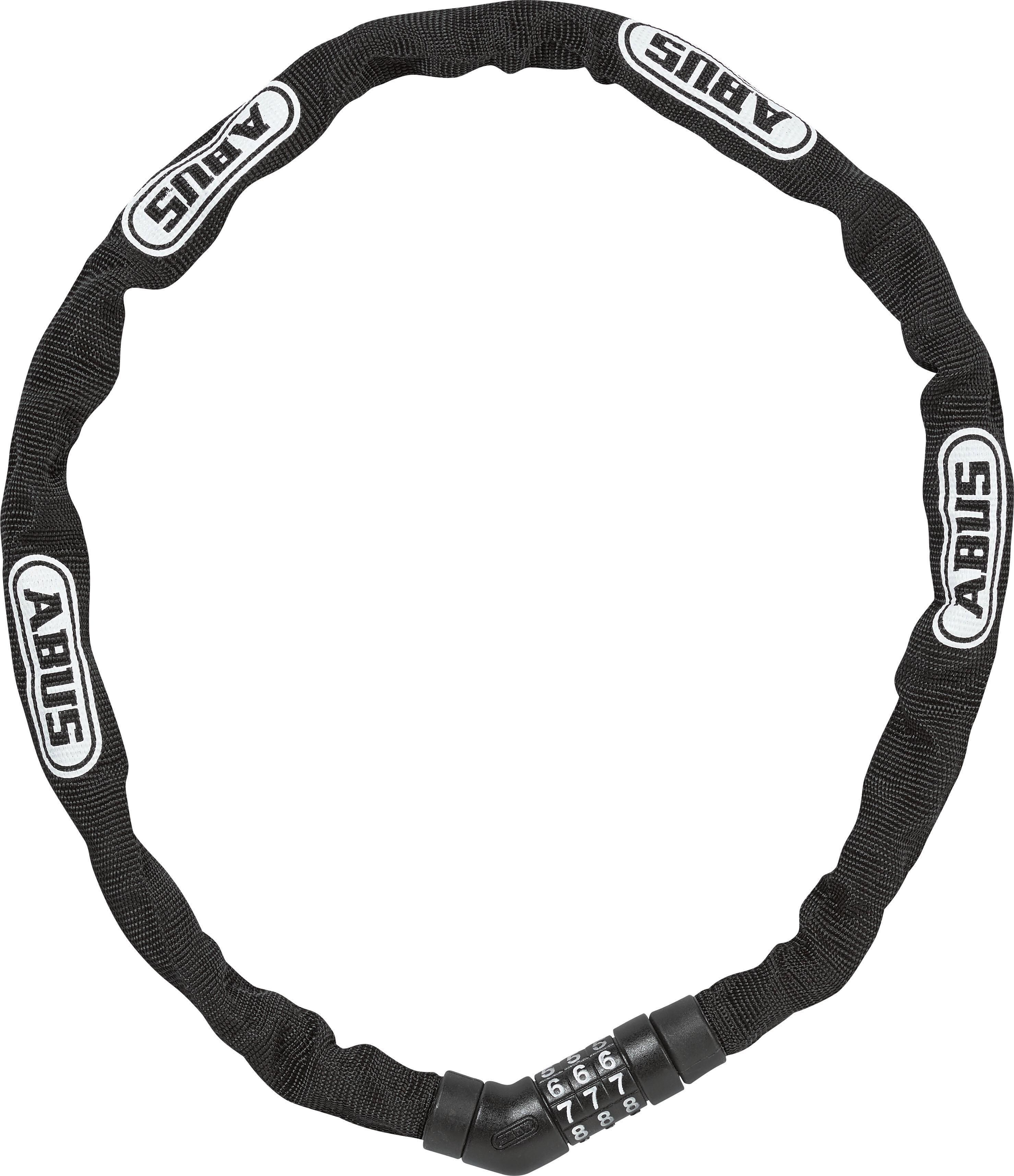 Kettenschloss ABUS "4804C/75", schwarz, Sicherheitsschlösser