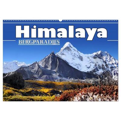 Himalaya - Bergparadies (Wandkalender 2026 DIN A2 quer), CALVENDO Monatskalender