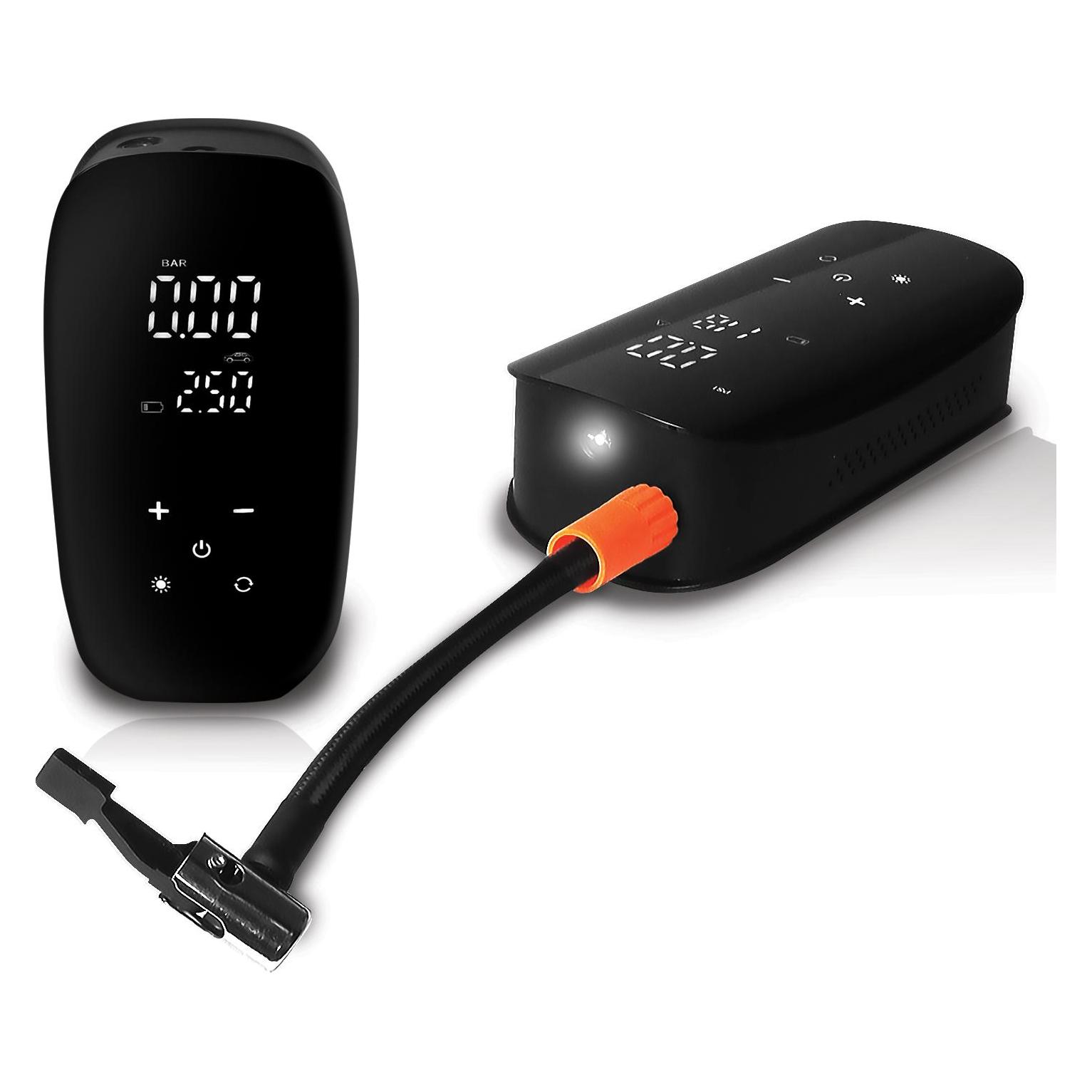 Lasmex LTC Electric bicycle/car pump compressor power bank LCD 6000mAh USB-C (61074584)