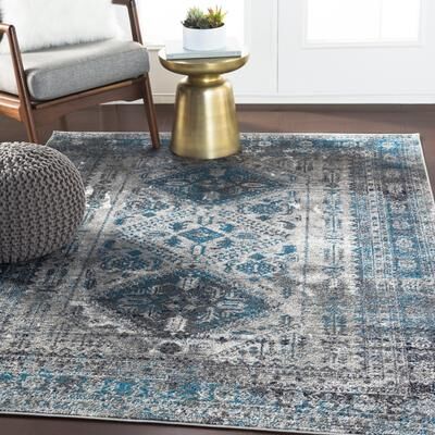 Livabliss Evry Vintage Heriz Area Rug