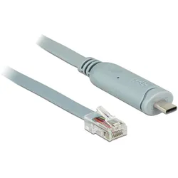 Delock USB-C zu RJ-45 Konsolenkabel, 5m (5 m), Schnittstellenkabel