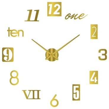 Uplift Picks 3D Wall Clock DIY Large Luminous Silent Modern Wall Decor 13 2d 16 Inch (40cm)