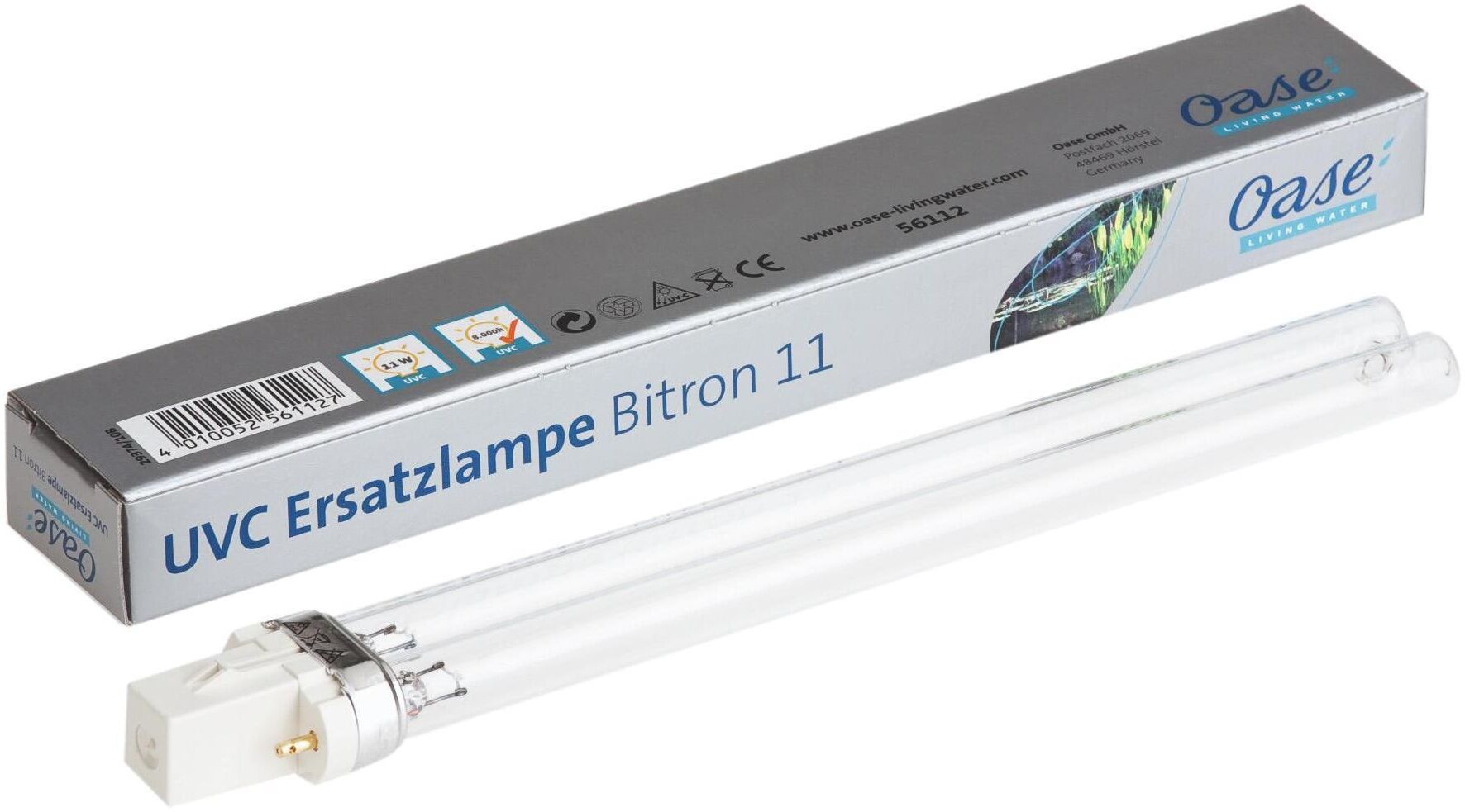 LED Aquariumleuchte OASE "UVC 11 W", transparent (bunt), Leuchten, LED Aquariumleuchte bunt Einheitsgröße