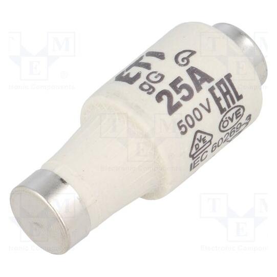 Eti Sicherung: Schmelz Keramik 25A 500VAC 250VDC gG DII D (25 A) (002312407-ETI-)